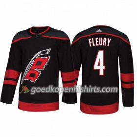 Carolina Hurricanes Haydn Fleury 4 Adidas 2018-2019 Alternate Authentic Shirt - Mannen